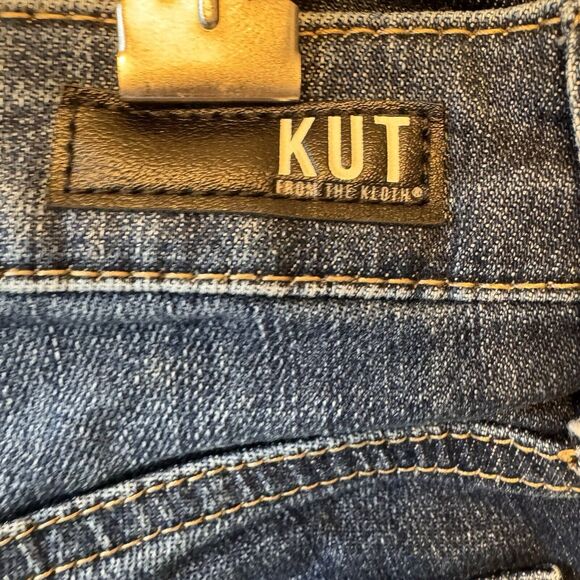 KUT from the KLOTH SHORTS Jeans Womens 0 Gidget Fray Denim 4” Inseam - Picture 9 of 16